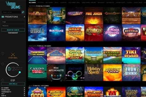 VoodooDreams Casino ️200 FS + $1,600 Bonus.